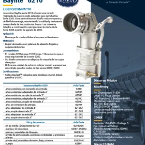 Codo de Descarga Baylite® 6210