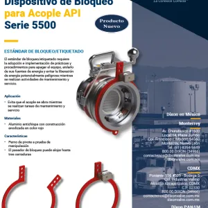 Dispositivo de Bloqueo para Acople API Serie 5500