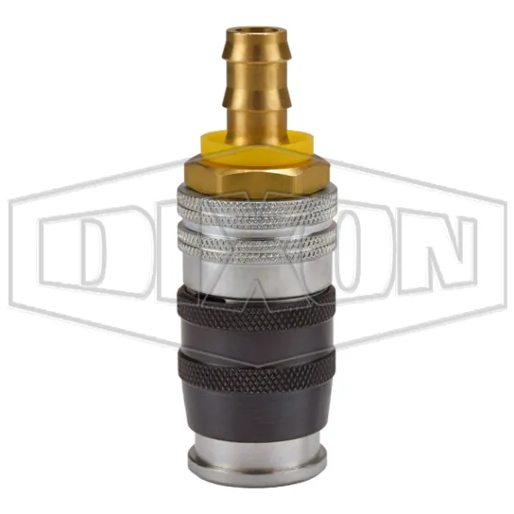 E-z-mate Industrial Coupler Push-Lock Hose Barb
