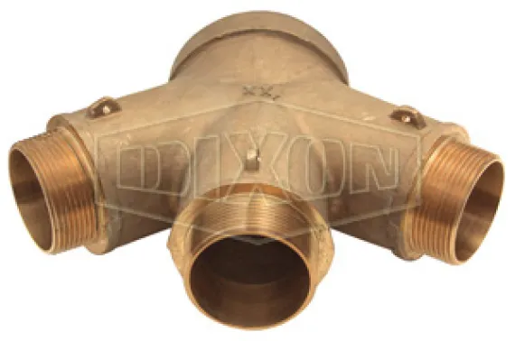 Three-Way Male Outlet Roof Connection Back Outlet