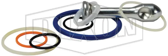 vep series female coupler repair kit 6 inch seals
