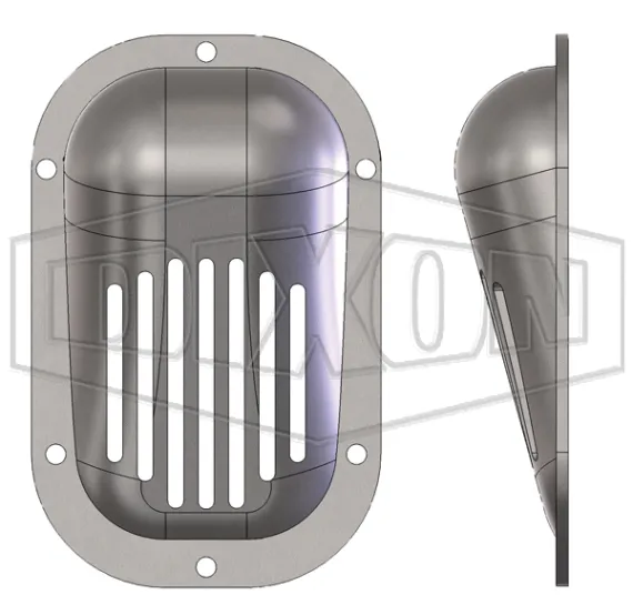 Inlet scoop strainers style A