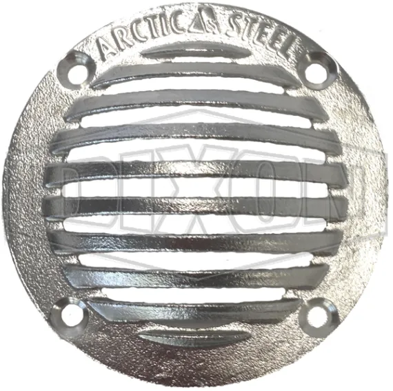 Inlet rose strainers