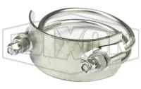 Counter clockwise spiral clamp