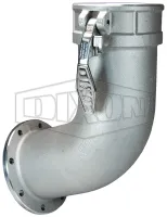 Railroad Tank Car Connection Style GF TTMA Flange x Boss-Lock Coupler