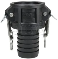 Glass-Filled Polypropylene Cam & Groove Type C Coupler x Hose Shank