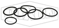 Mann tek dry disconnect coupler o ring kit FKM