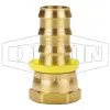 Female NPSM Swivel x Push-on Hose Barb Ball Seat