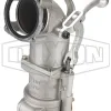4" Bay-Lite Alum Drop Elbow W/O Inlet Connections