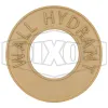 Round Identification Plate