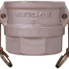 dixon cam and groove coupler for welding socket to pipe