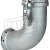 Railroad Tank Car Connection Style GF TTMA Flange x Boss-Lock Coupler