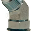 45° Male SAE O-ring Boss® x Male JIC Elbow