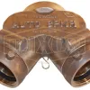 Double Clapper Siamese Connection Back Outlet
